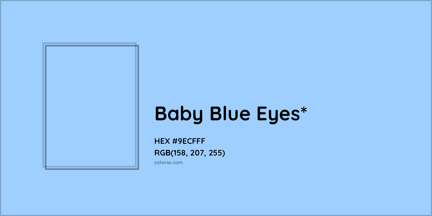 HEX #9ECFFF Color Name, Color Code, Palettes, Similar Paints, Images