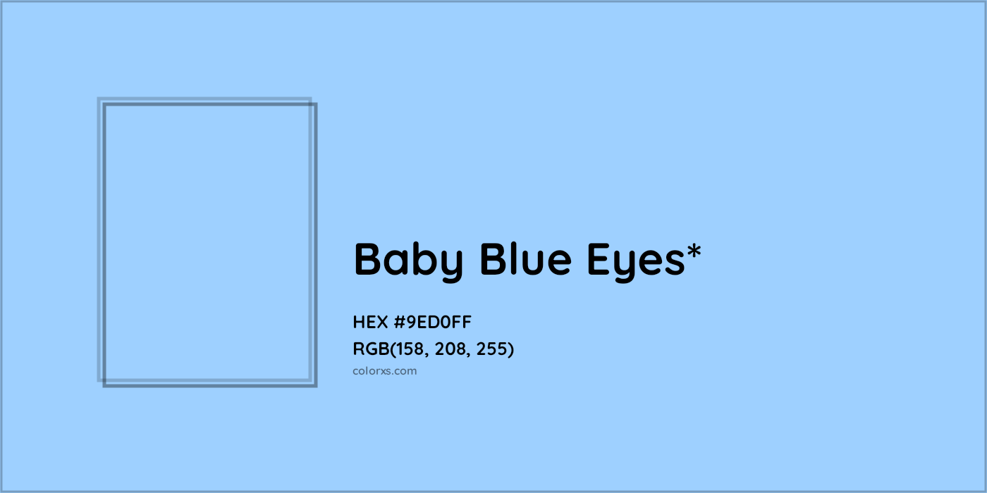 HEX #9ED0FF Color Name, Color Code, Palettes, Similar Paints, Images