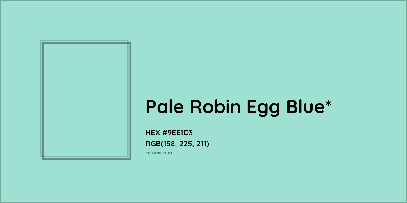HEX #9EE1D3 Color Name, Color Code, Palettes, Similar Paints, Images