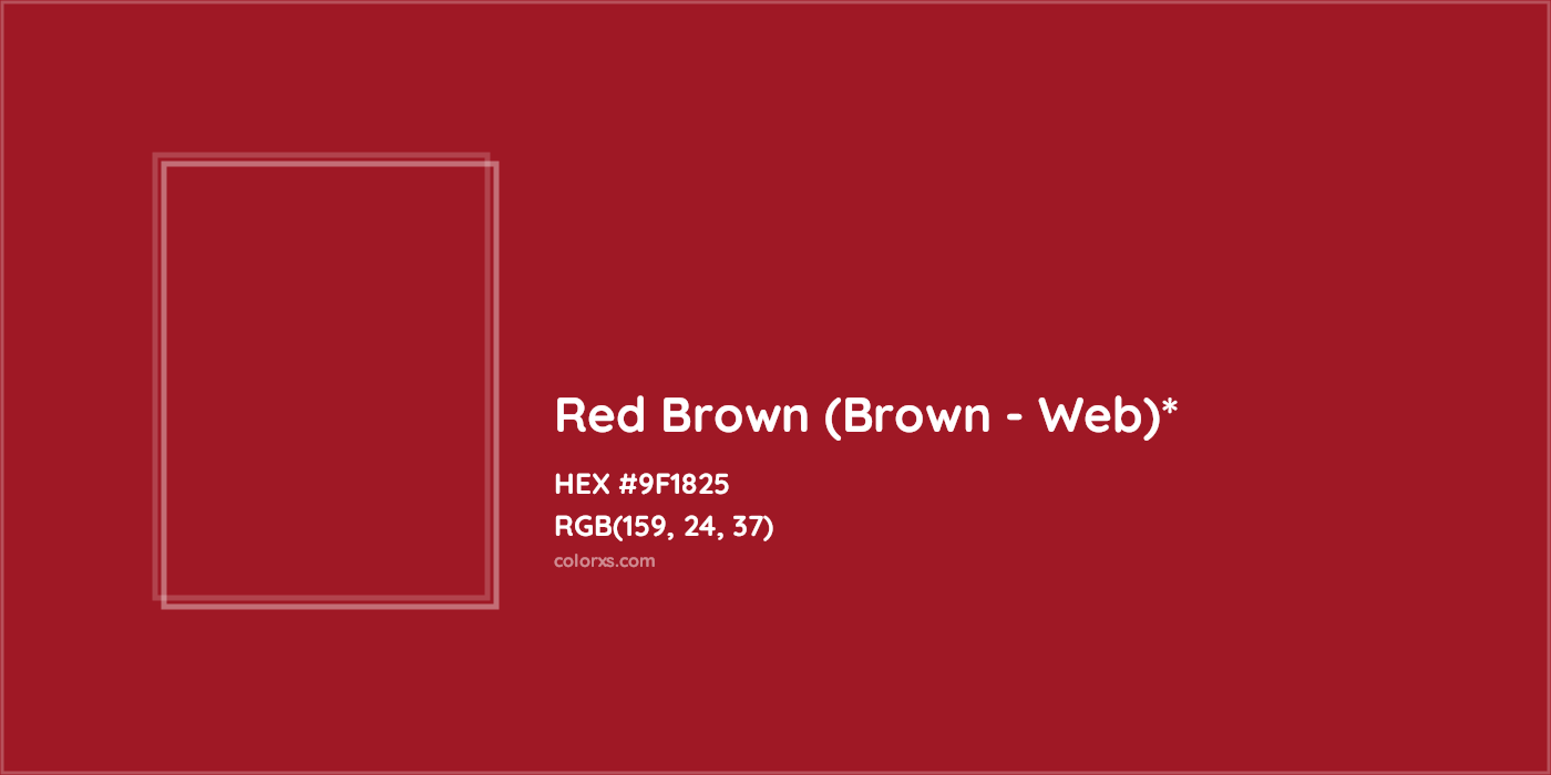 HEX #9F1825 Color Name, Color Code, Palettes, Similar Paints, Images