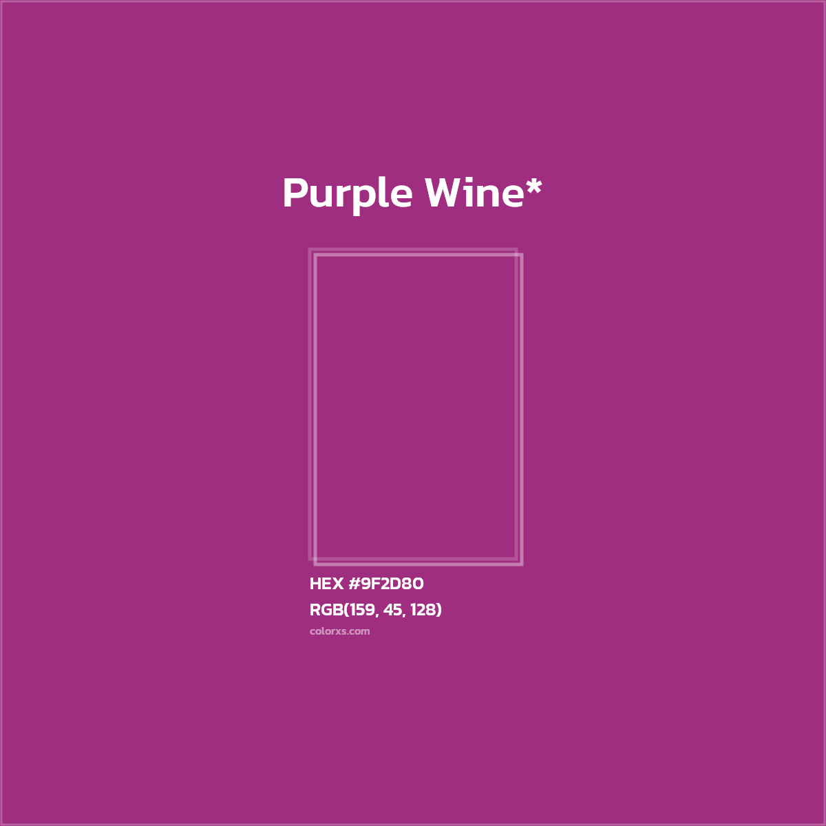 HEX #9F2D80 Color Name, Color Code, Palettes, Similar Paints, Images