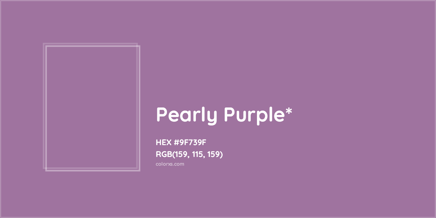 HEX #9F739F Color Name, Color Code, Palettes, Similar Paints, Images