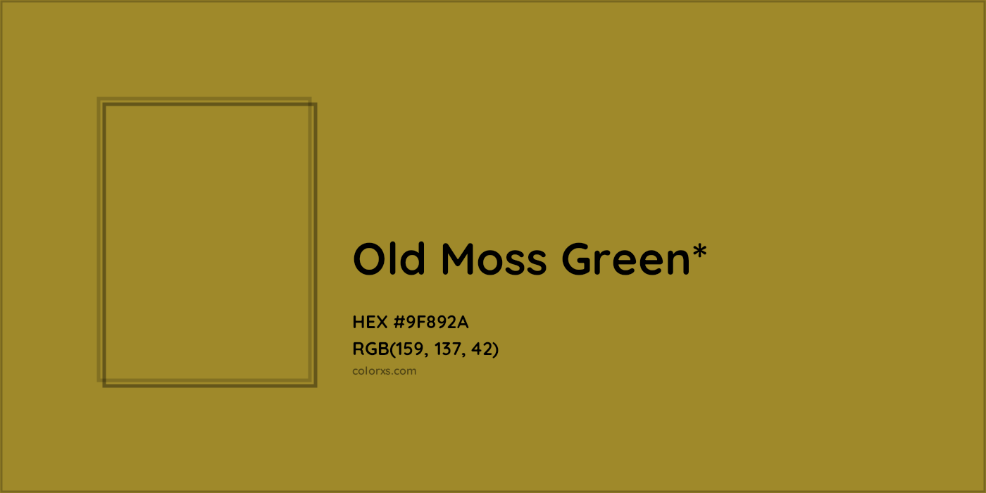 HEX #9F892A Color Name, Color Code, Palettes, Similar Paints, Images