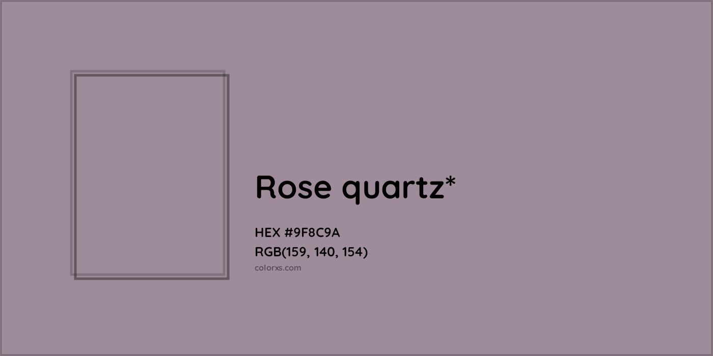 HEX #9F8C9A Color Name, Color Code, Palettes, Similar Paints, Images