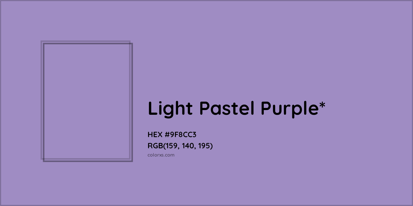 HEX #9F8CC3 Color Name, Color Code, Palettes, Similar Paints, Images