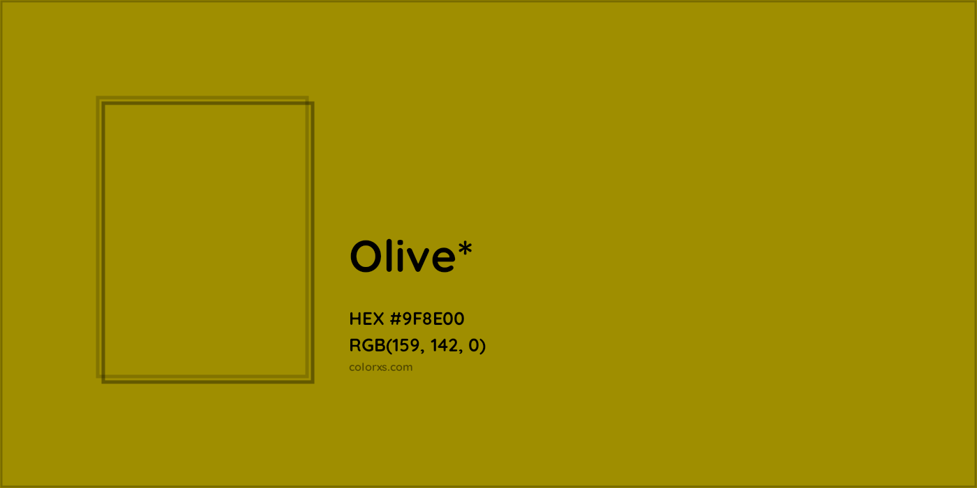 HEX #9F8E00 Color Name, Color Code, Palettes, Similar Paints, Images