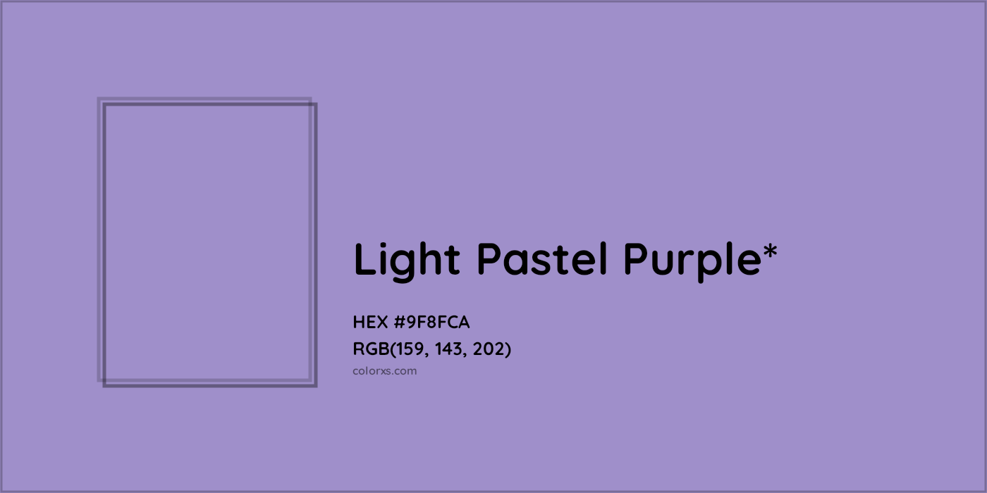 HEX #9F8FCA Color Name, Color Code, Palettes, Similar Paints, Images