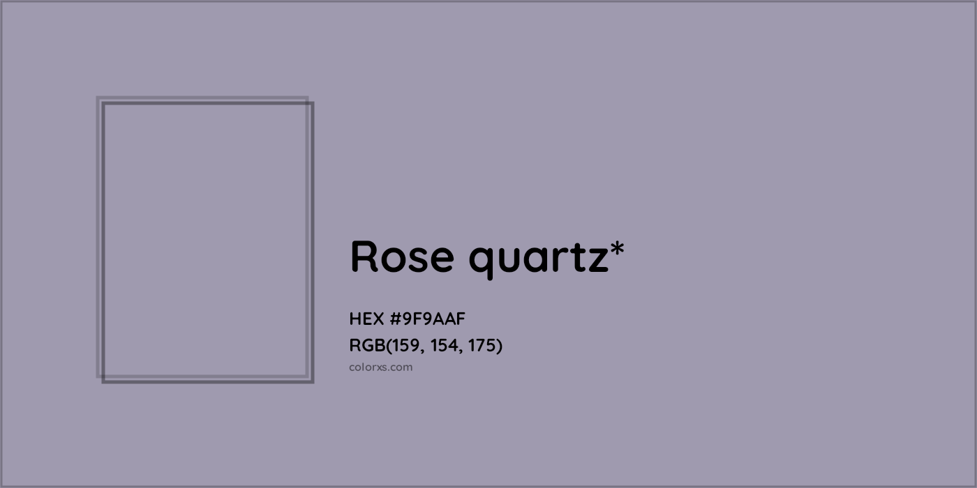 HEX #9F9AAF Color Name, Color Code, Palettes, Similar Paints, Images