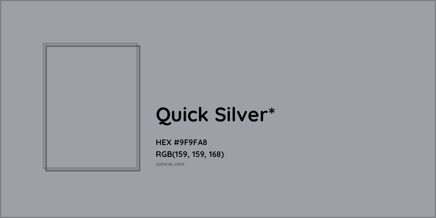 HEX #9F9FA8 Color Name, Color Code, Palettes, Similar Paints, Images