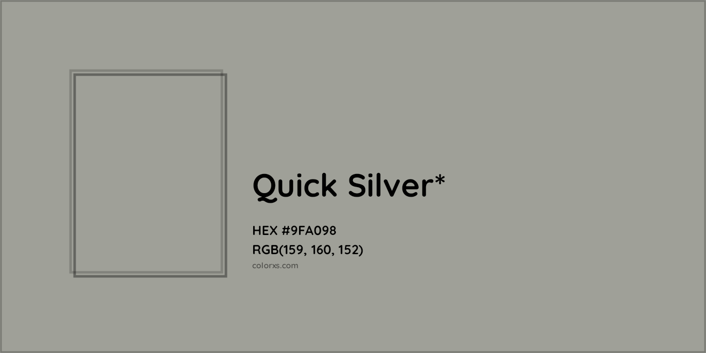 HEX #9FA098 Color Name, Color Code, Palettes, Similar Paints, Images