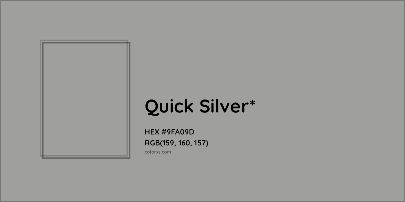 HEX #9FA09D Color Name, Color Code, Palettes, Similar Paints, Images