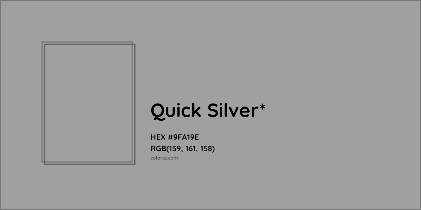 HEX #9FA19E Color Name, Color Code, Palettes, Similar Paints, Images