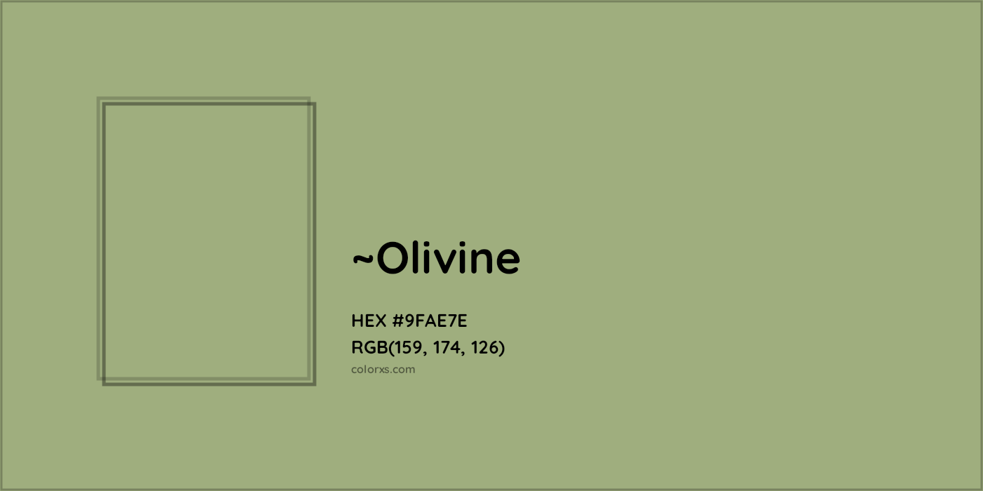 HEX #9FAE7E Color Name, Color Code, Palettes, Similar Paints, Images