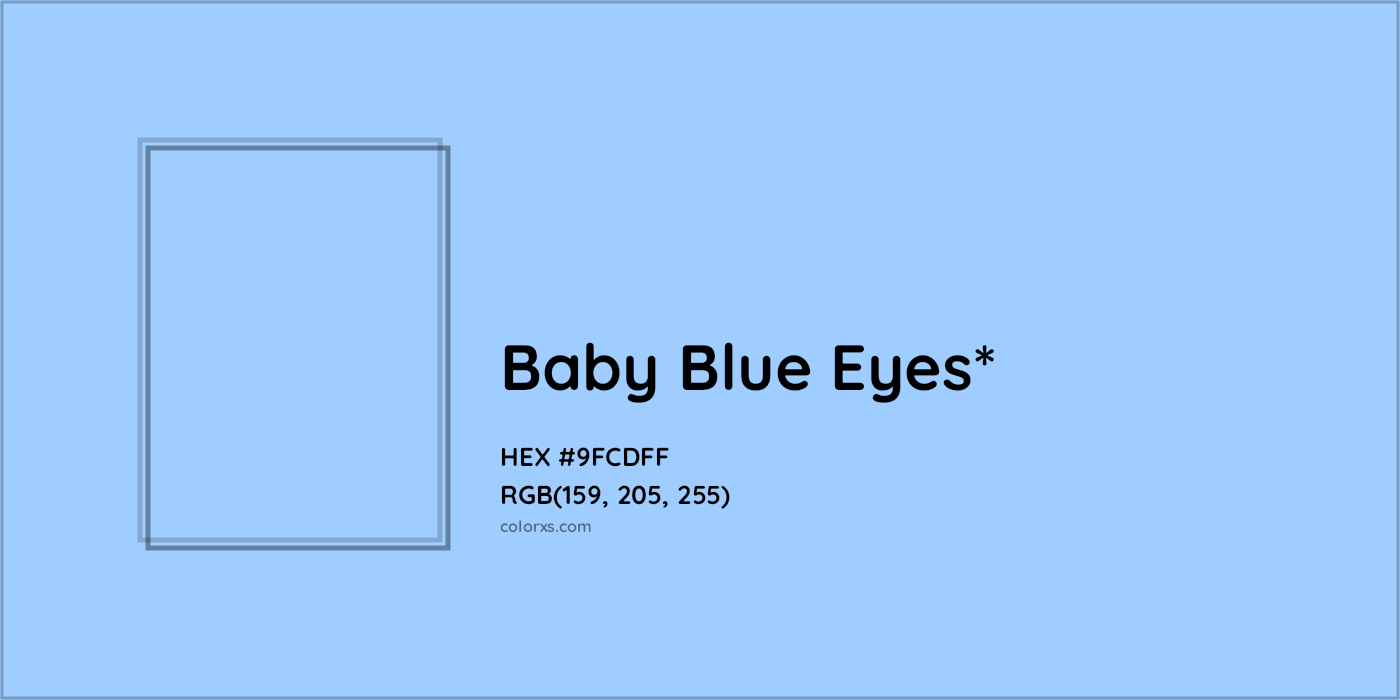 HEX #9FCDFF Color Name, Color Code, Palettes, Similar Paints, Images