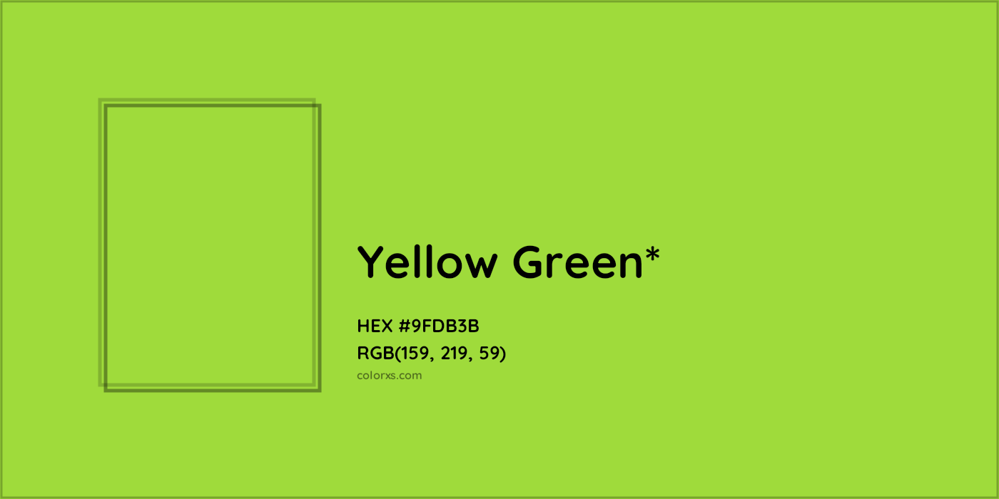 HEX #9FDB3B Color Name, Color Code, Palettes, Similar Paints, Images