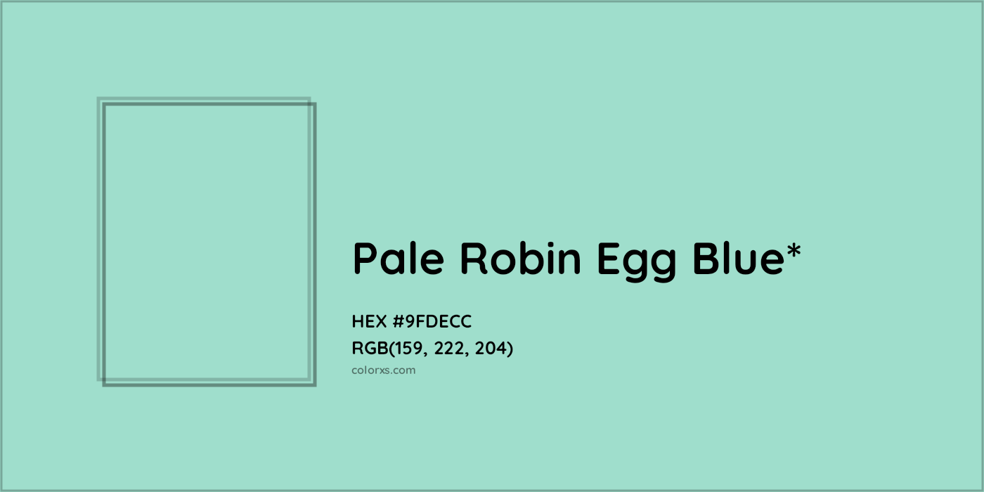 HEX #9FDECC Color Name, Color Code, Palettes, Similar Paints, Images