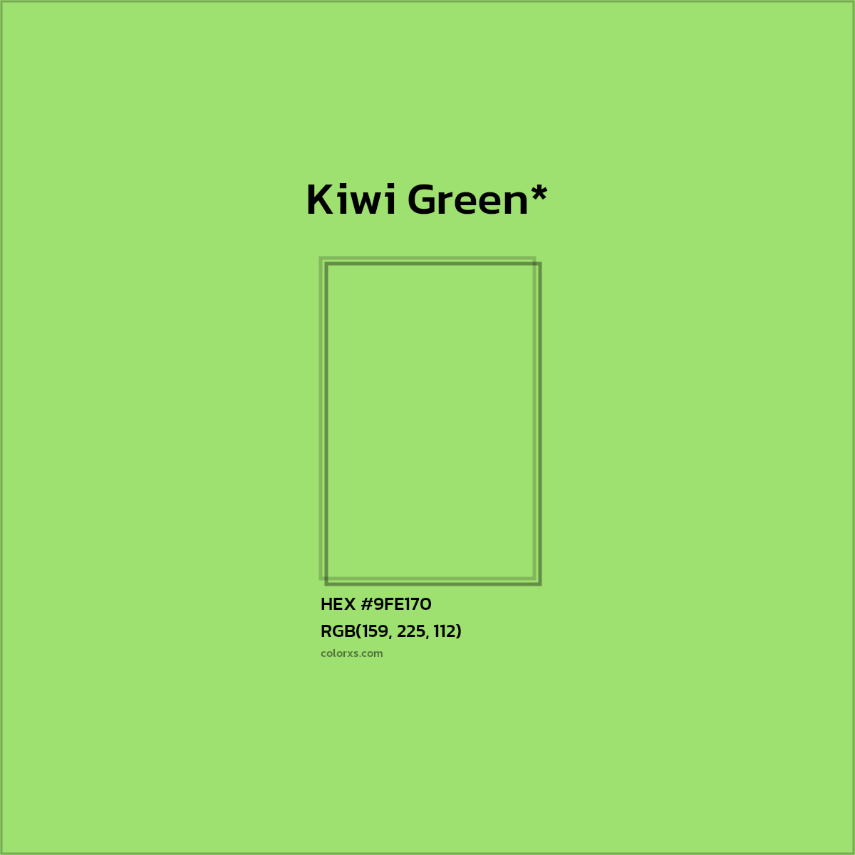 HEX #9FE170 Color Name, Color Code, Palettes, Similar Paints, Images