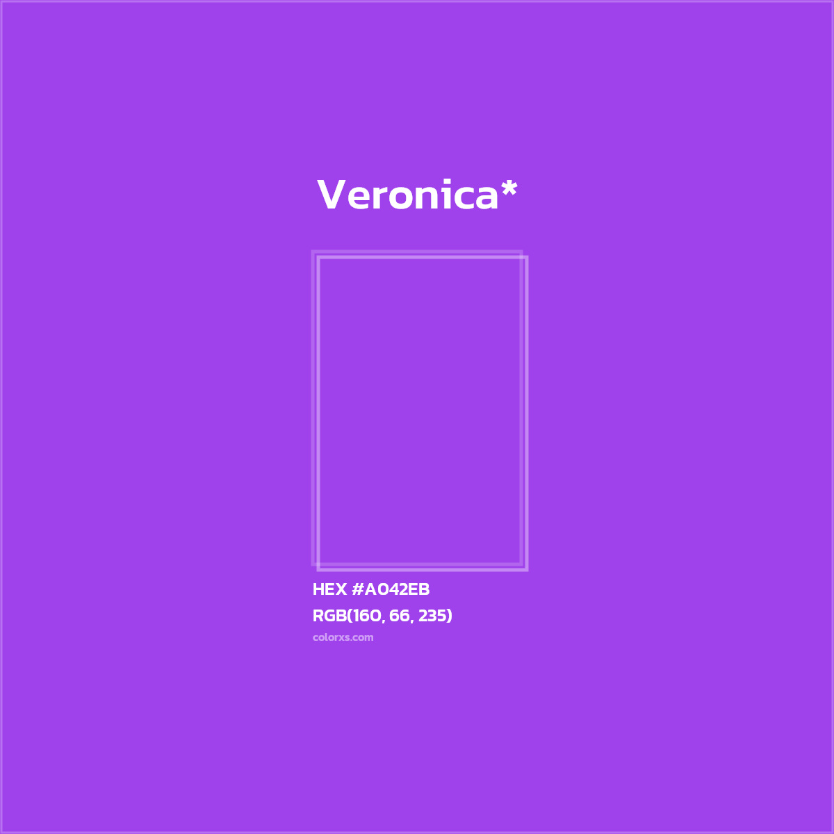 HEX #A042EB Color Name, Color Code, Palettes, Similar Paints, Images