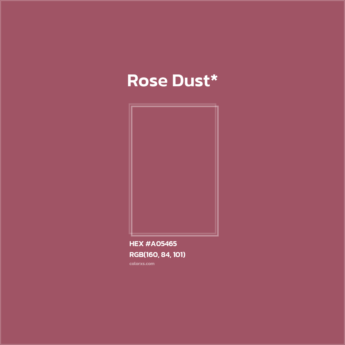 HEX #A05465 Color Name, Color Code, Palettes, Similar Paints, Images