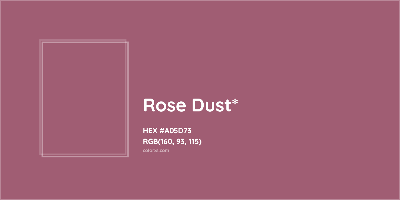 HEX #A05D73 Color Name, Color Code, Palettes, Similar Paints, Images