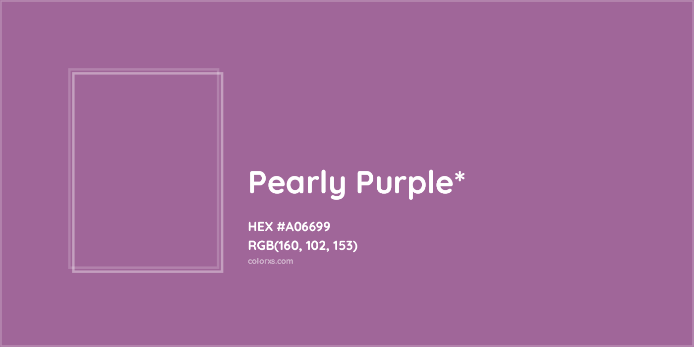 HEX #A06699 Color Name, Color Code, Palettes, Similar Paints, Images