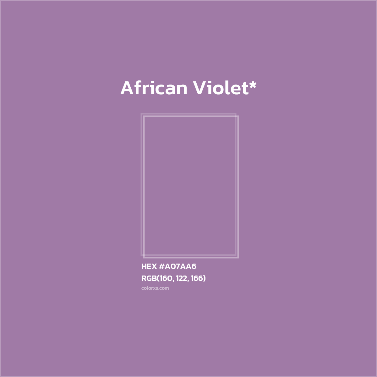 HEX #A07AA6 Color Name, Color Code, Palettes, Similar Paints, Images