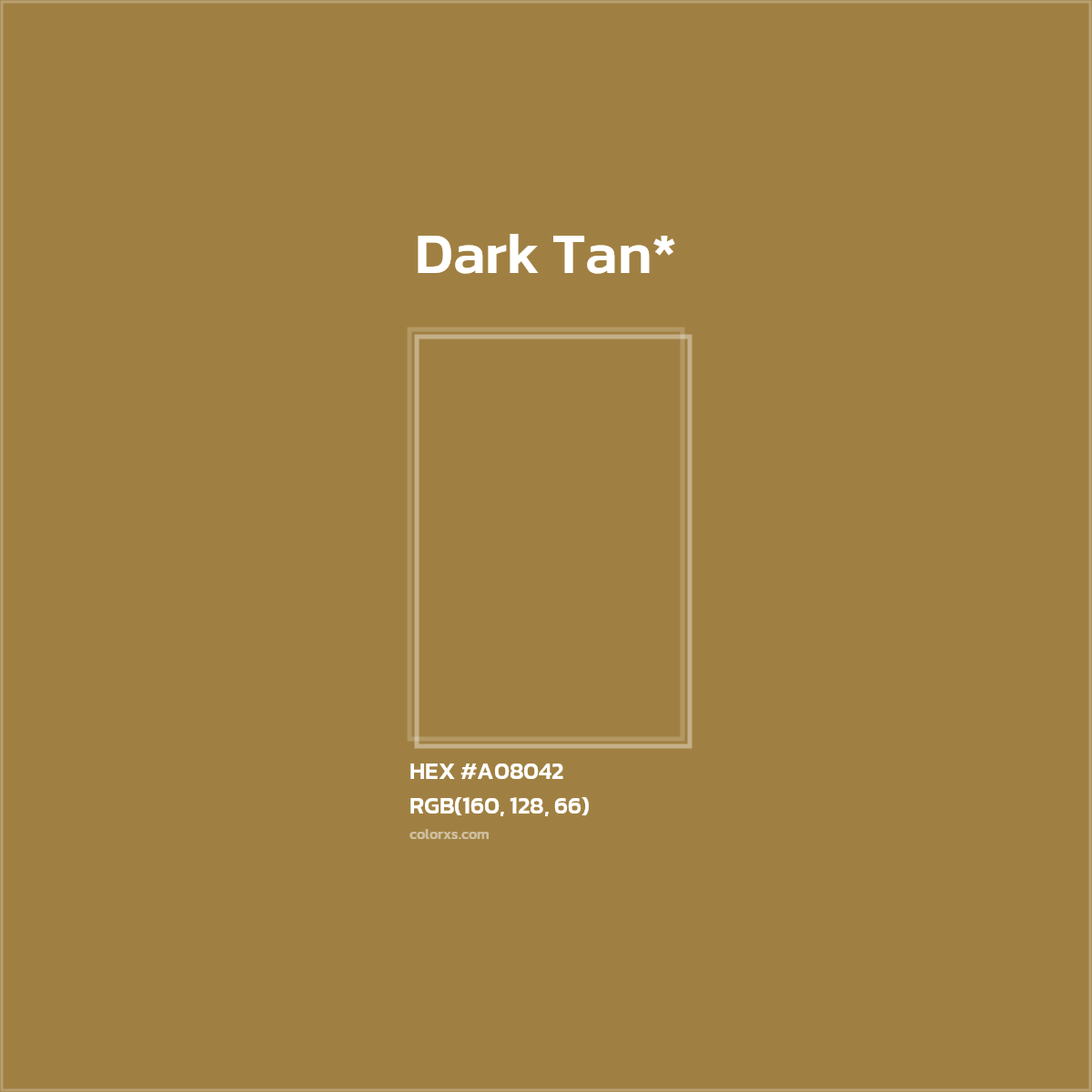 HEX #A08042 Color Name, Color Code, Palettes, Similar Paints, Images