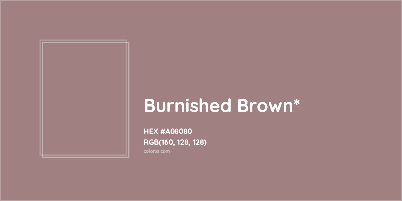 HEX #A08080 Color Name, Color Code, Palettes, Similar Paints, Images