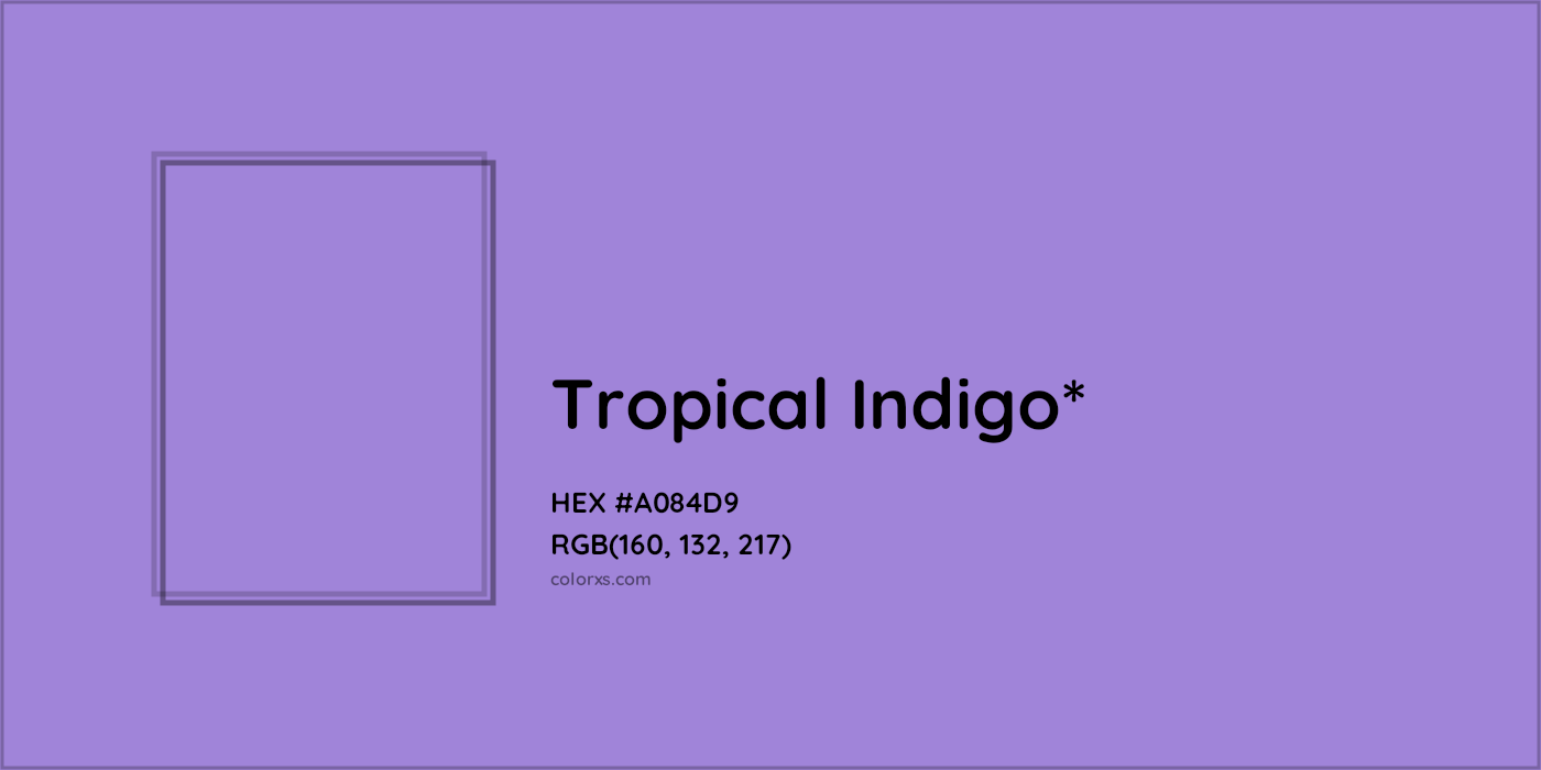 HEX #A084D9 Color Name, Color Code, Palettes, Similar Paints, Images