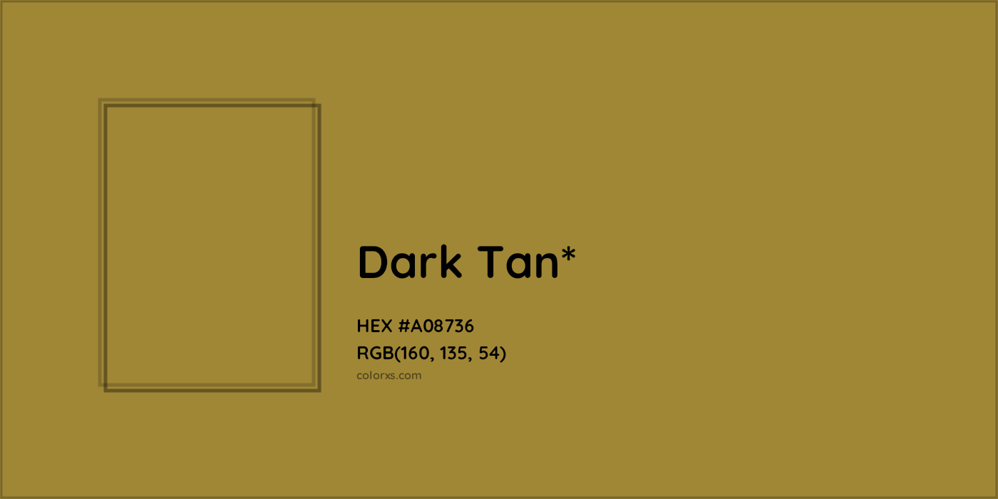 HEX #A08736 Color Name, Color Code, Palettes, Similar Paints, Images