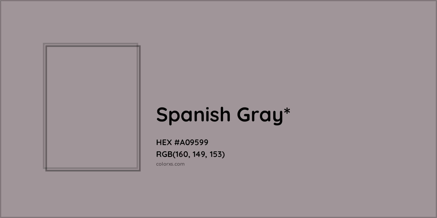 HEX #A09599 Color Name, Color Code, Palettes, Similar Paints, Images