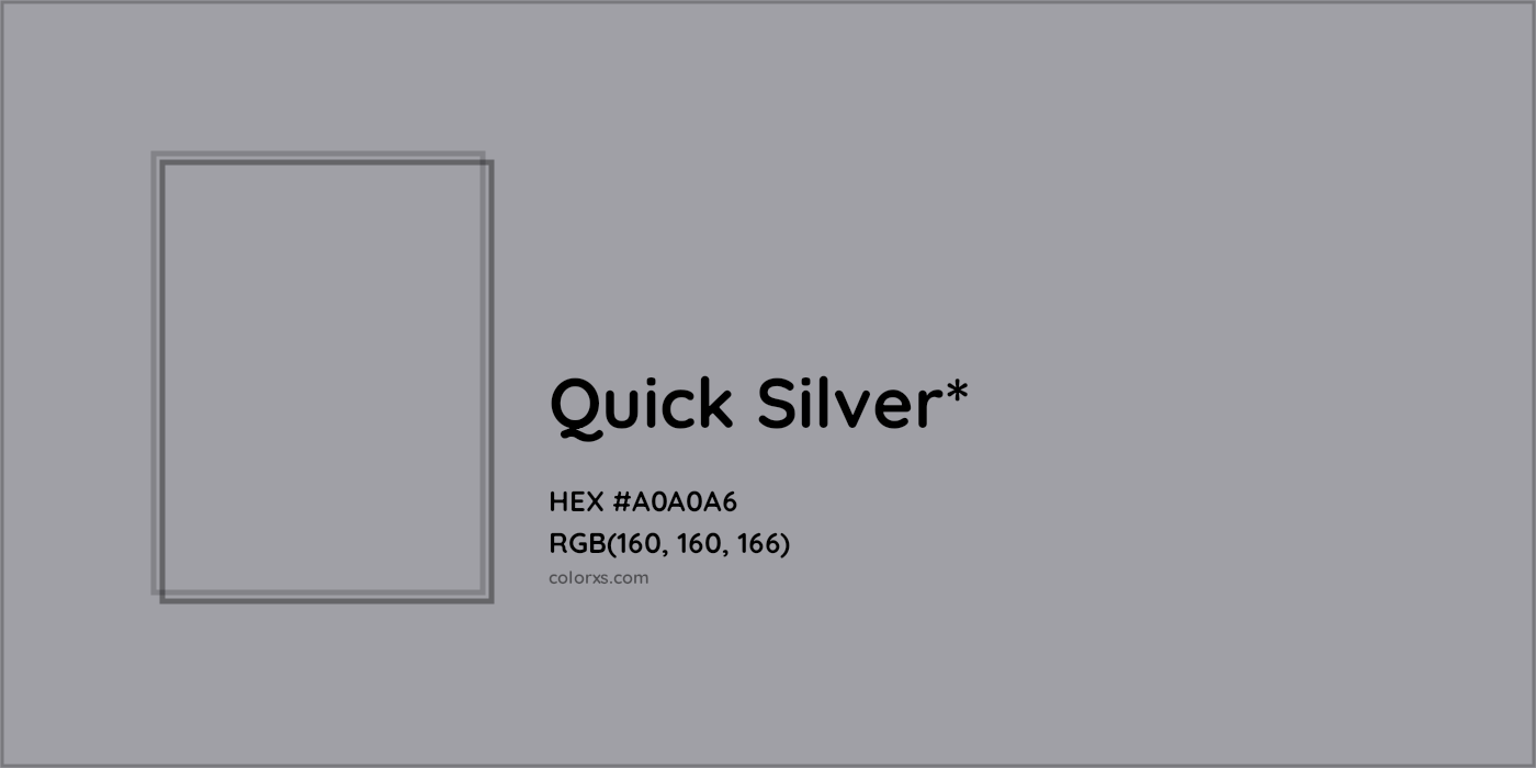 HEX #A0A0A6 Color Name, Color Code, Palettes, Similar Paints, Images