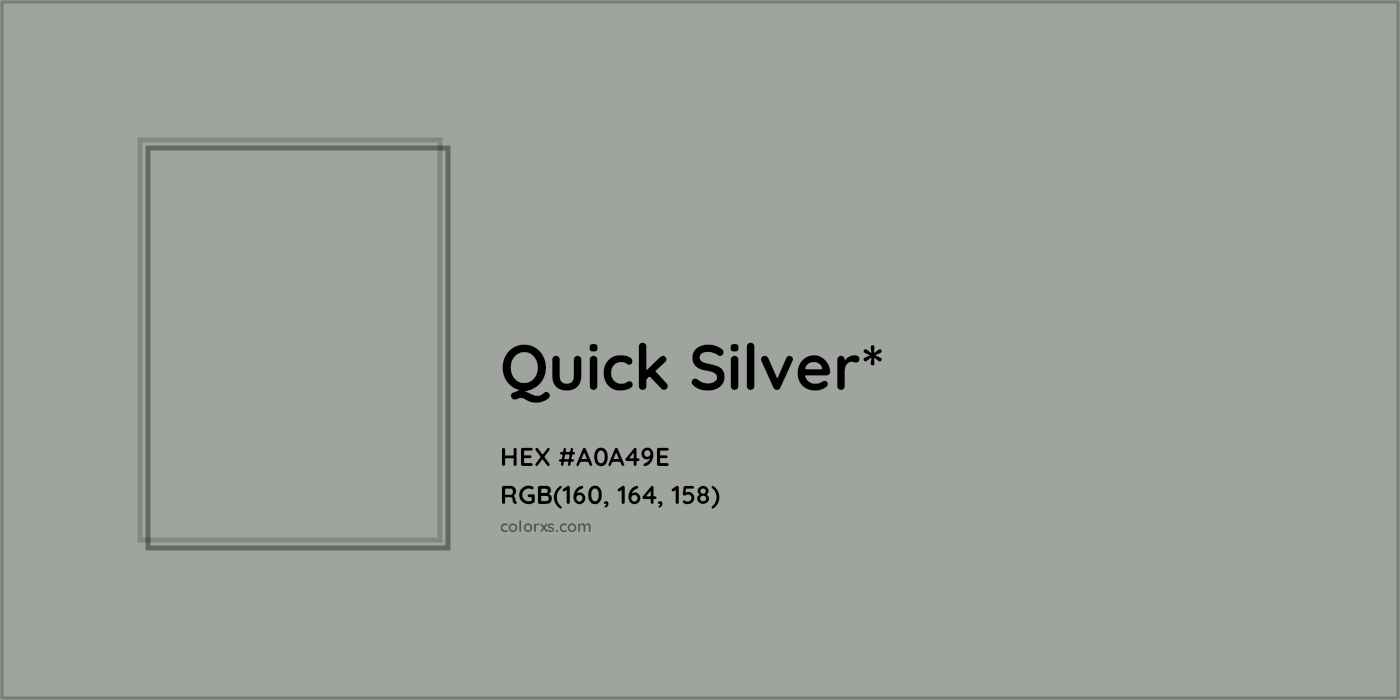 HEX #A0A49E Color Name, Color Code, Palettes, Similar Paints, Images