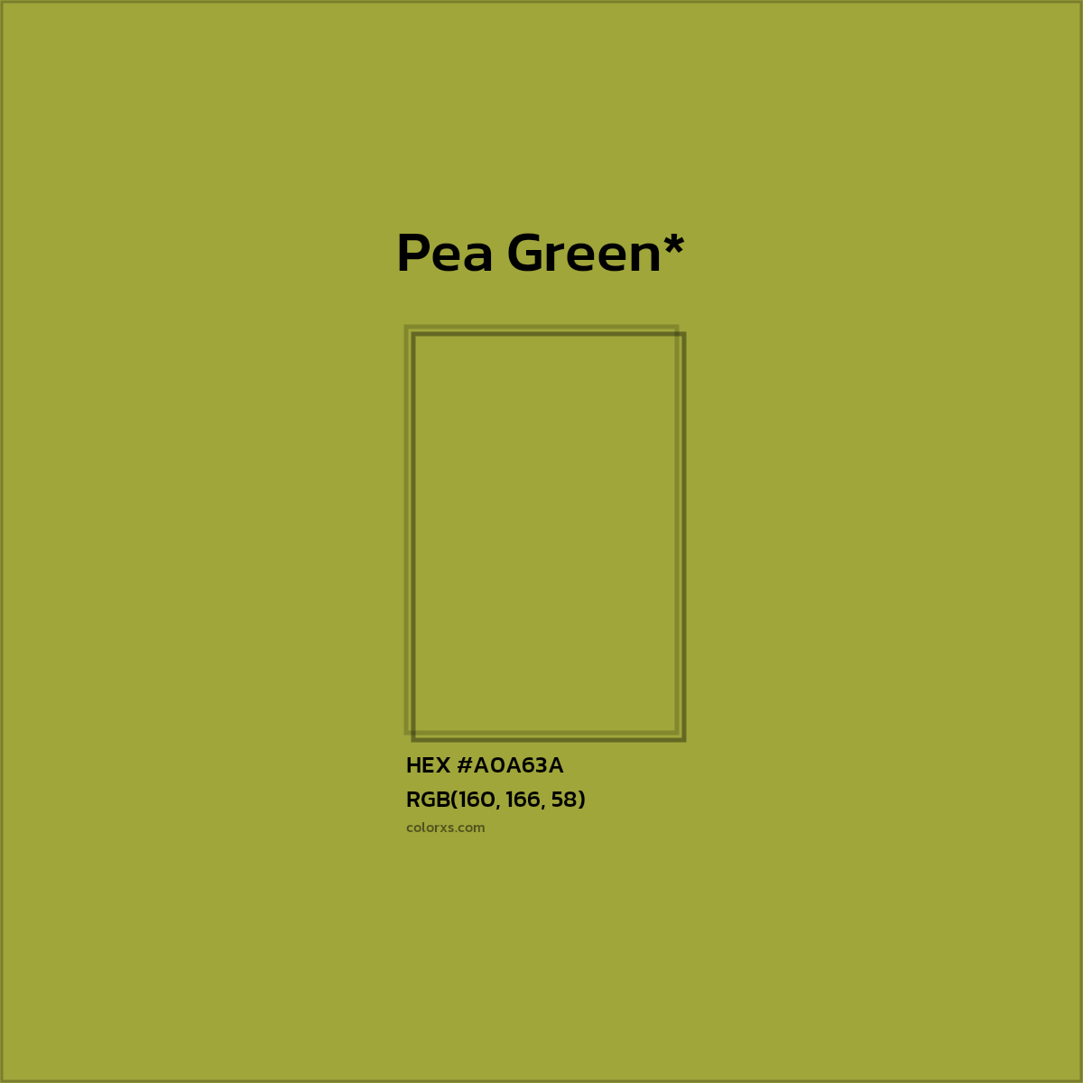 HEX #A0A63A Color Name, Color Code, Palettes, Similar Paints, Images