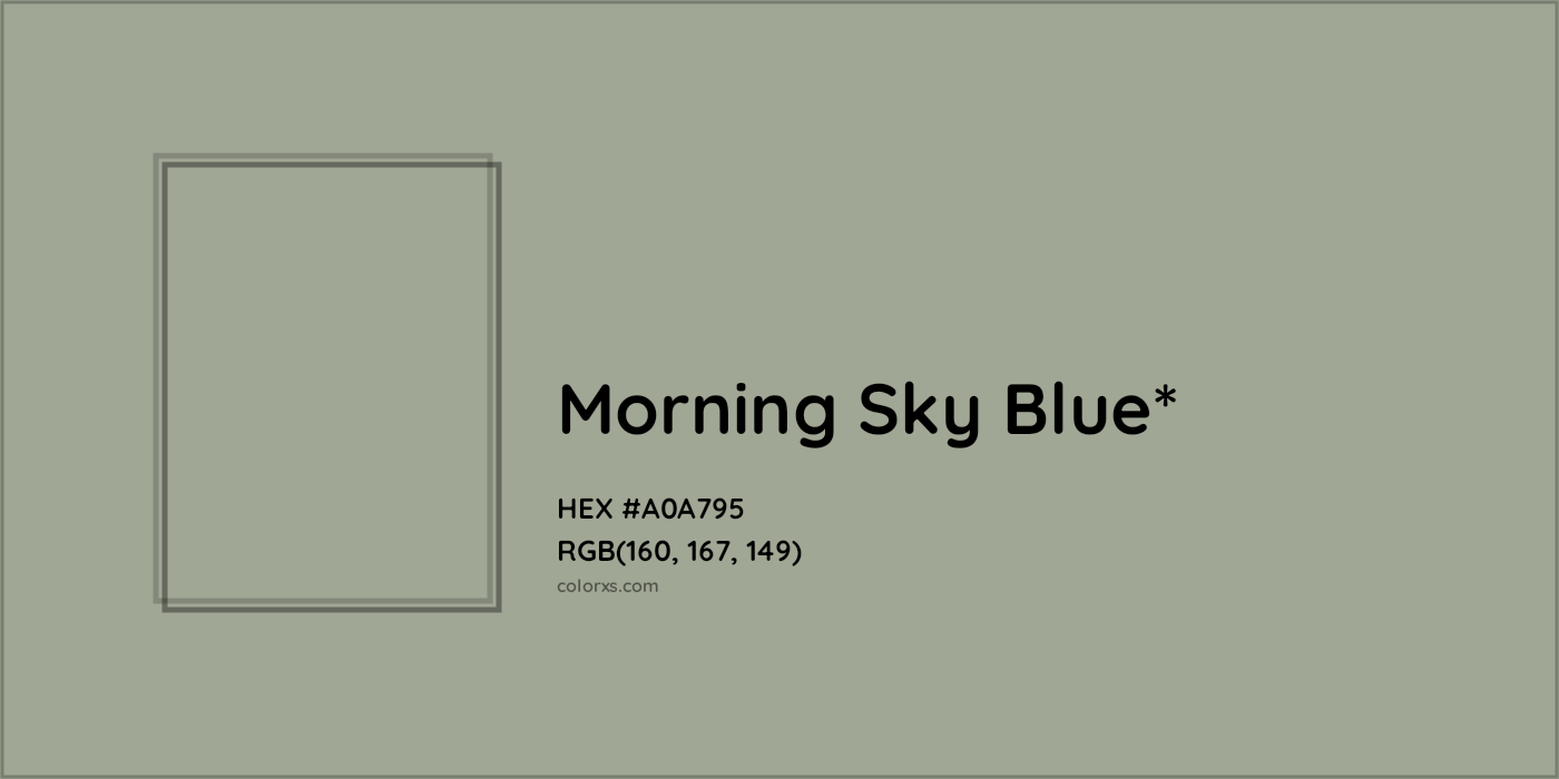 HEX #A0A795 Color Name, Color Code, Palettes, Similar Paints, Images