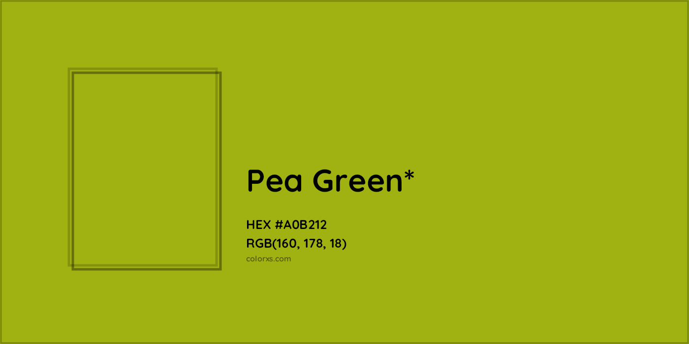 HEX #A0B212 Color Name, Color Code, Palettes, Similar Paints, Images