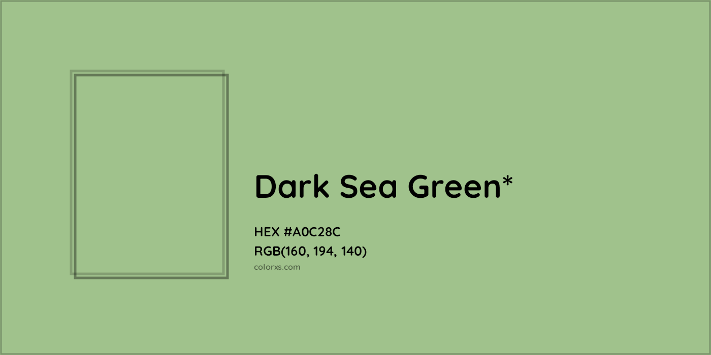 HEX #A0C28C Color Name, Color Code, Palettes, Similar Paints, Images