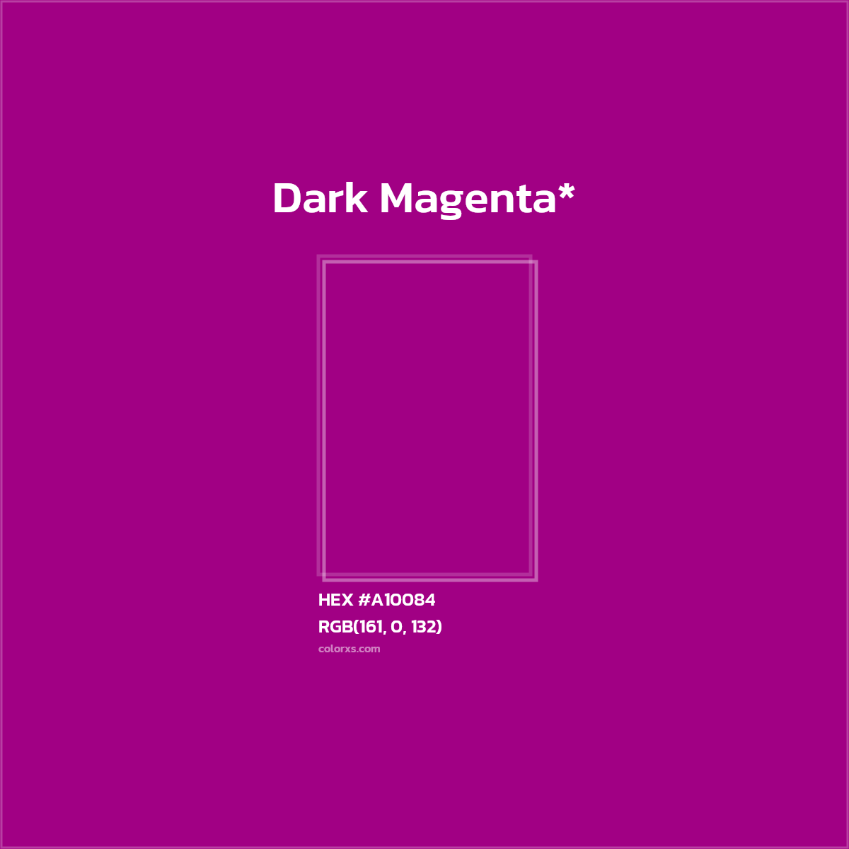 HEX #A10084 Color Name, Color Code, Palettes, Similar Paints, Images