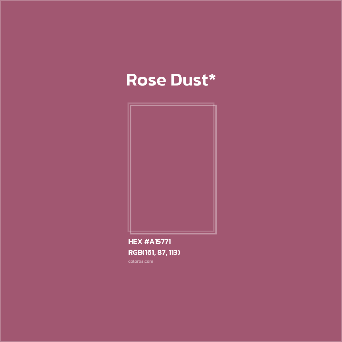 HEX #A15771 Color Name, Color Code, Palettes, Similar Paints, Images