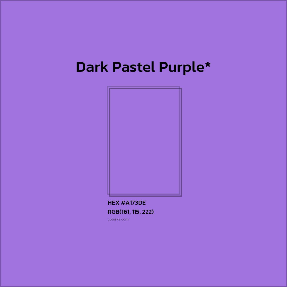 HEX #A173DE Color Name, Color Code, Palettes, Similar Paints, Images