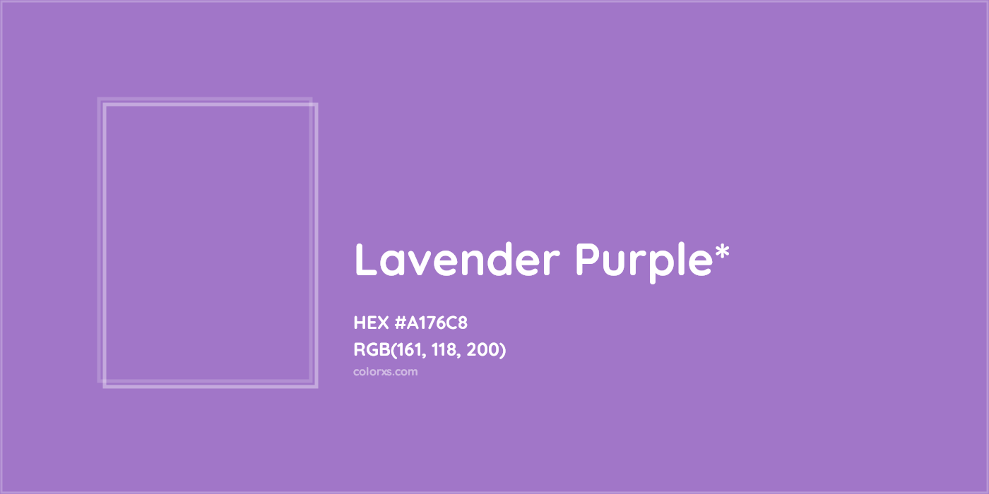 HEX #A176C8 Color Name, Color Code, Palettes, Similar Paints, Images