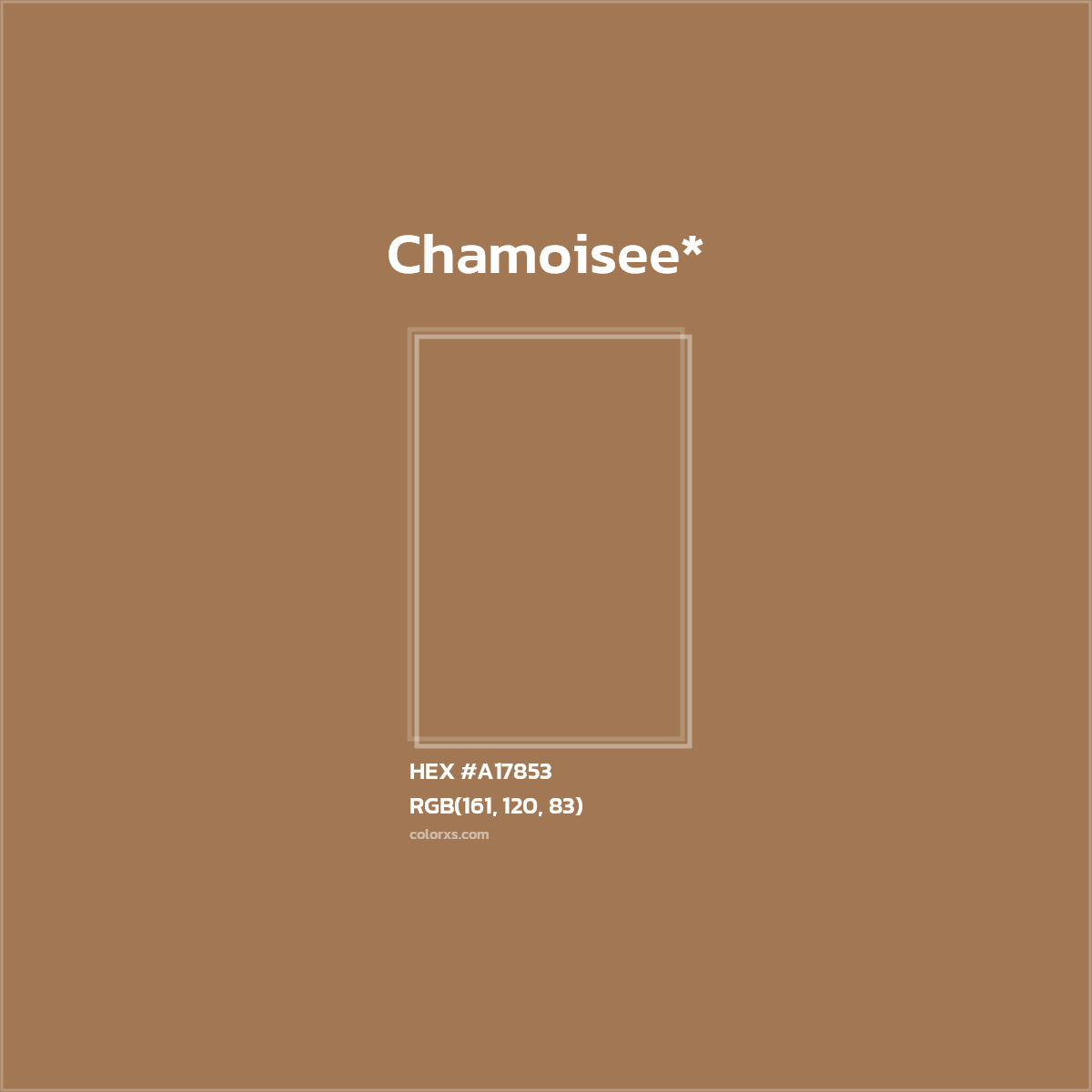 HEX #A17853 Color Name, Color Code, Palettes, Similar Paints, Images