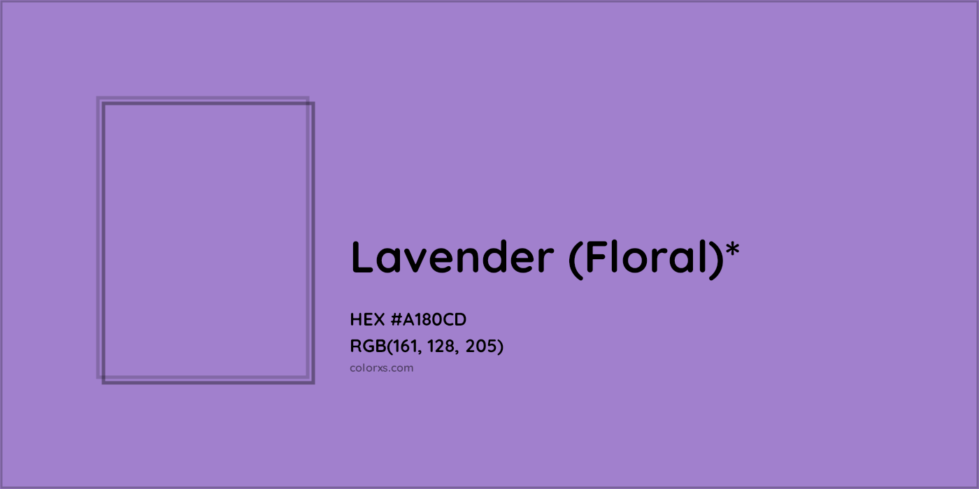 HEX #A180CD Color Name, Color Code, Palettes, Similar Paints, Images