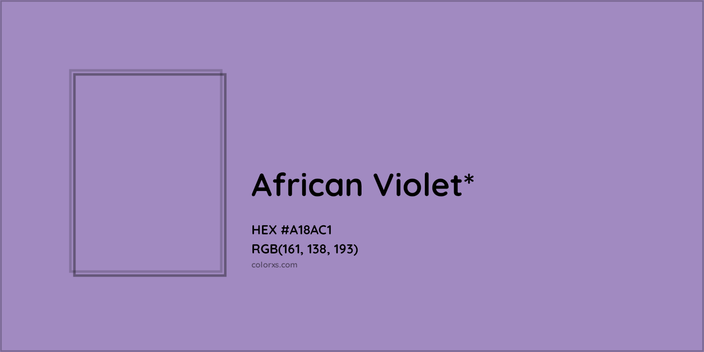HEX #A18AC1 Color Name, Color Code, Palettes, Similar Paints, Images