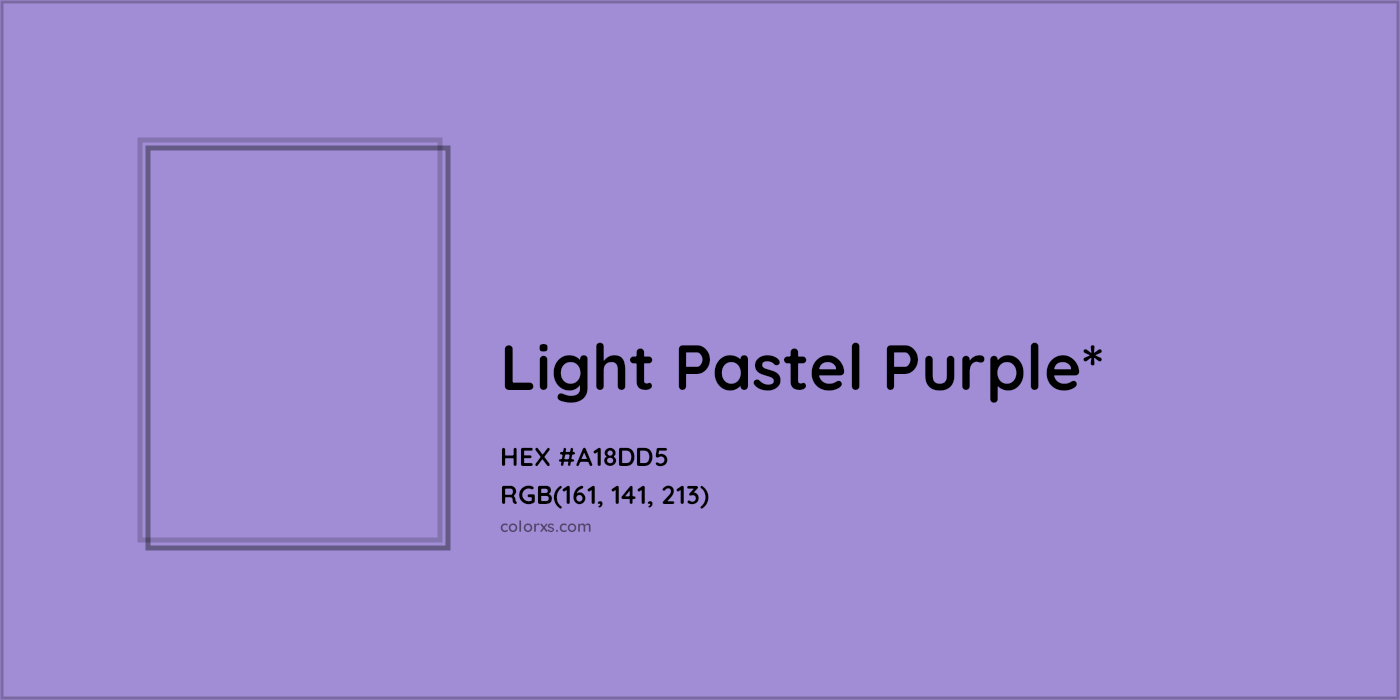 HEX #A18DD5 Color Name, Color Code, Palettes, Similar Paints, Images