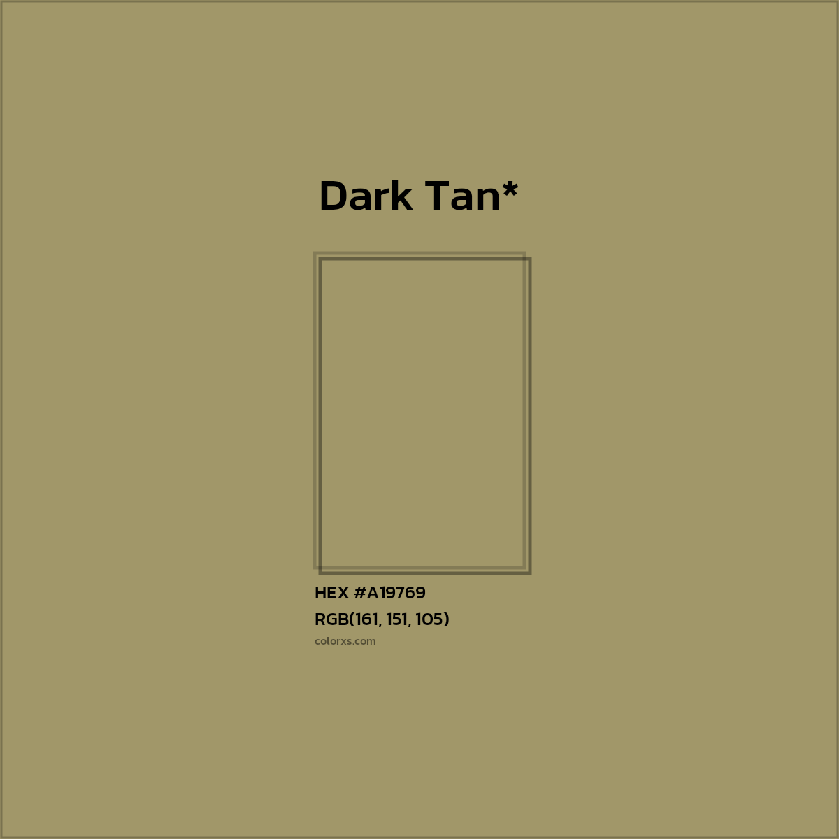 HEX #A19769 Color Name, Color Code, Palettes, Similar Paints, Images