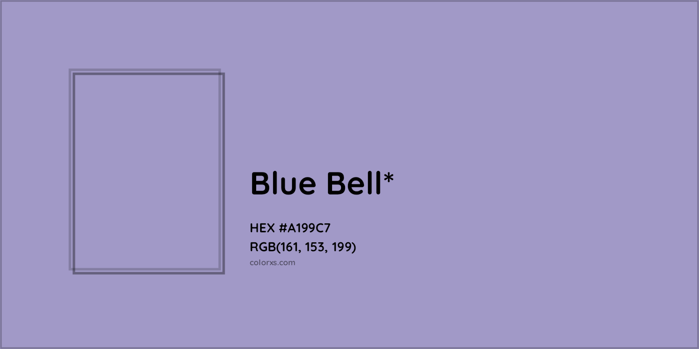 HEX #A199C7 Color Name, Color Code, Palettes, Similar Paints, Images
