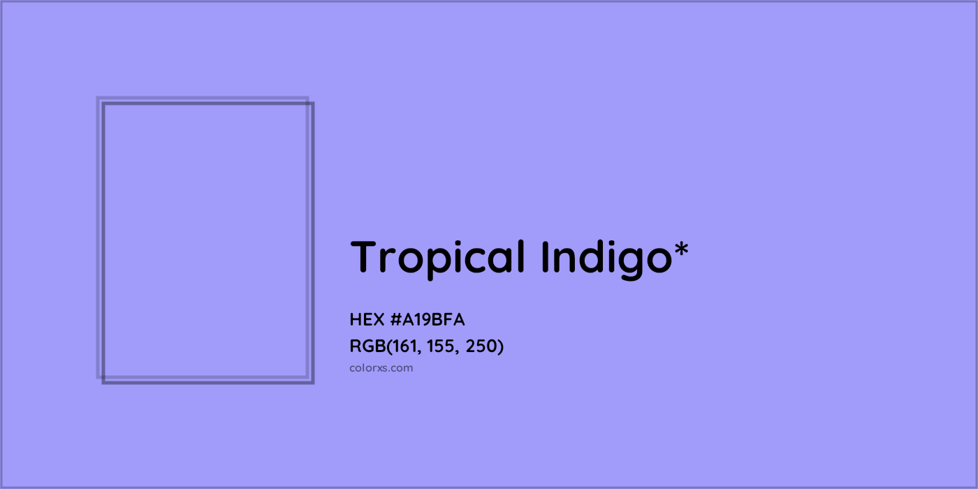 HEX #A19BFA Color Name, Color Code, Palettes, Similar Paints, Images