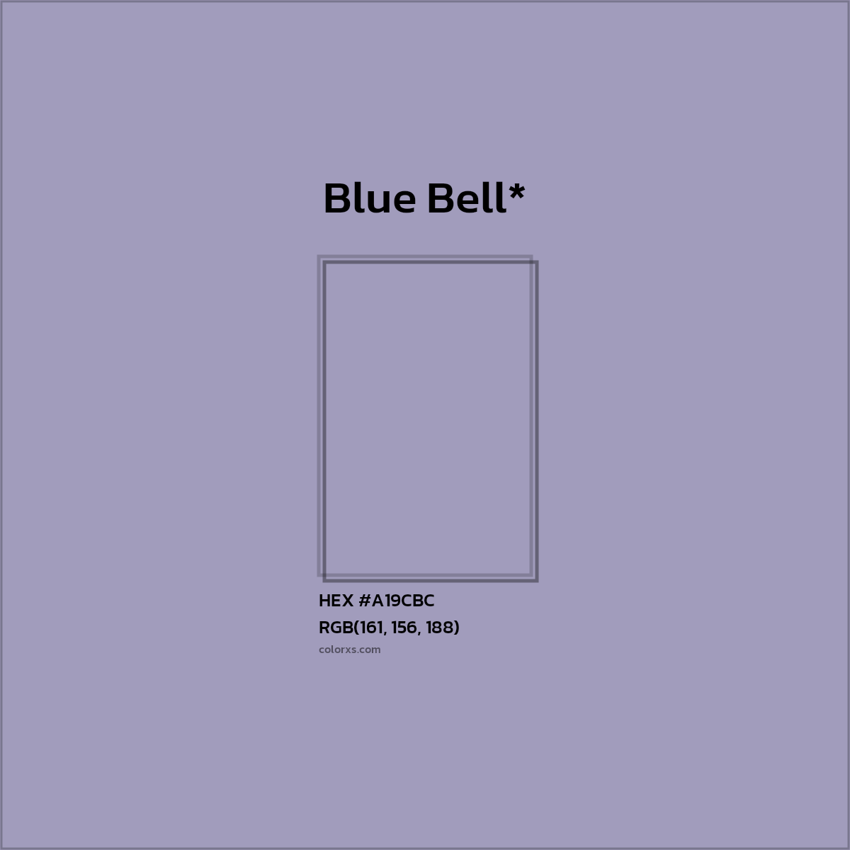HEX #A19CBC Color Name, Color Code, Palettes, Similar Paints, Images