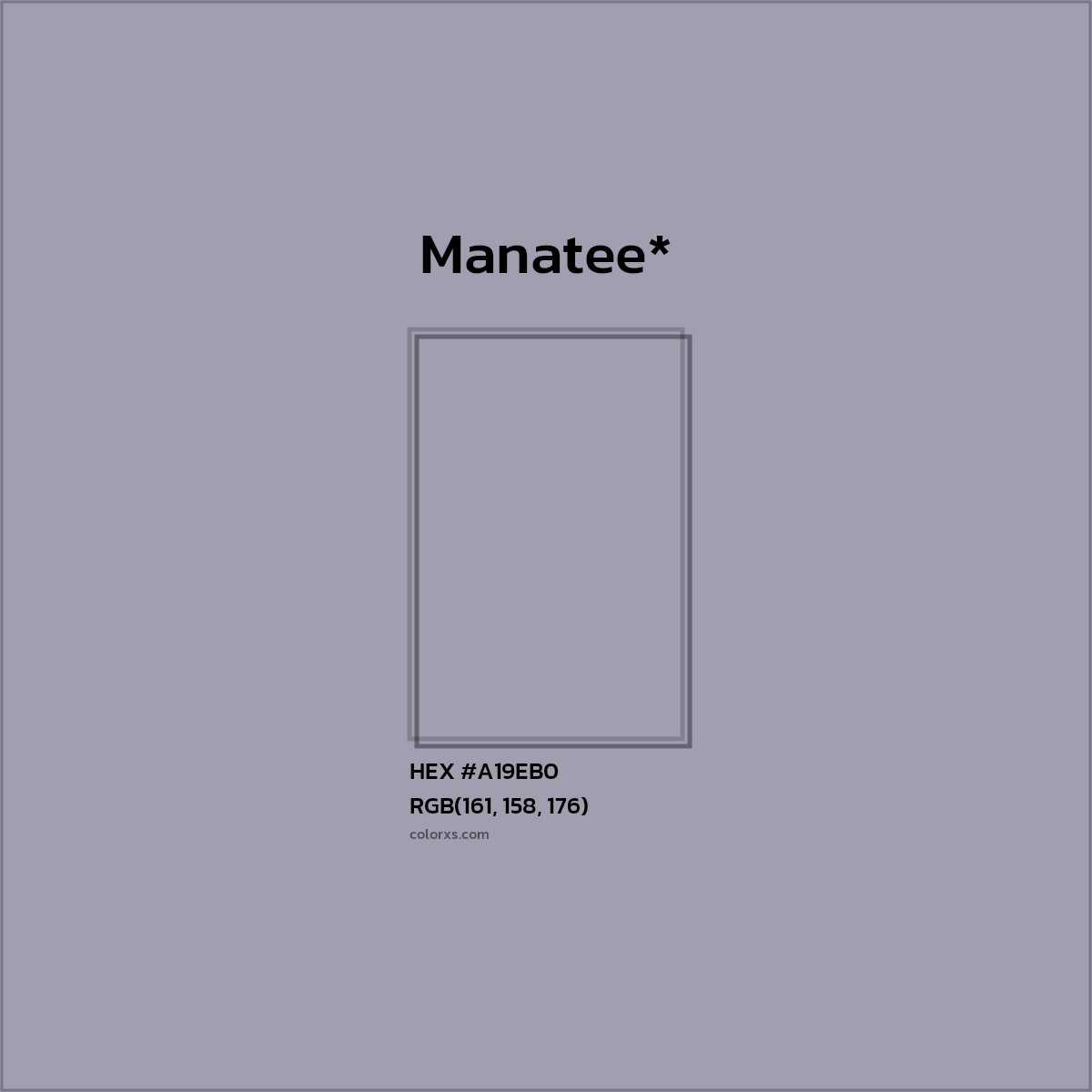 HEX #A19EB0 Color Name, Color Code, Palettes, Similar Paints, Images